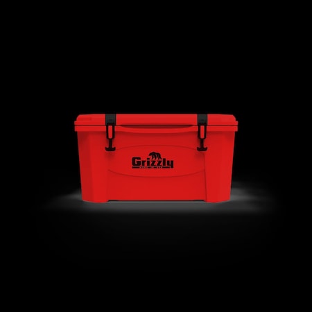 Grizzly Coolers Grizzly 45qt Red 4400739