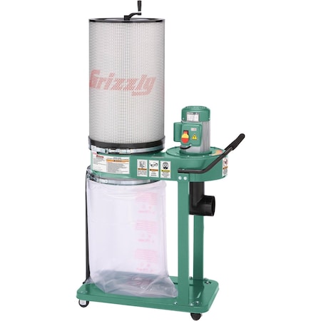 Grizzly 1 HP Canister Dust Collector G0583Z