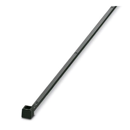 Phoenix Contact Cable Tie, 160 mm L, Black, PA 6.6, 80 N Strength 3240737