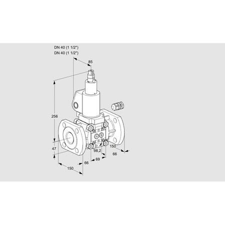 Honeywell Kromschroder VAS240F/LQGL KS88010299