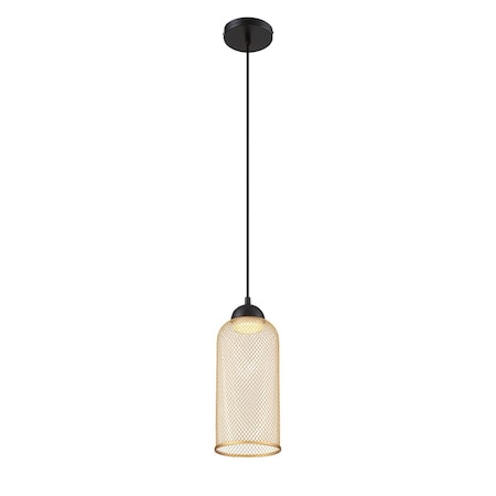 Eurofase Hanson Transitional LED Pendant, 2-Light, 560 Lumens, Clear/Black 35943-026
