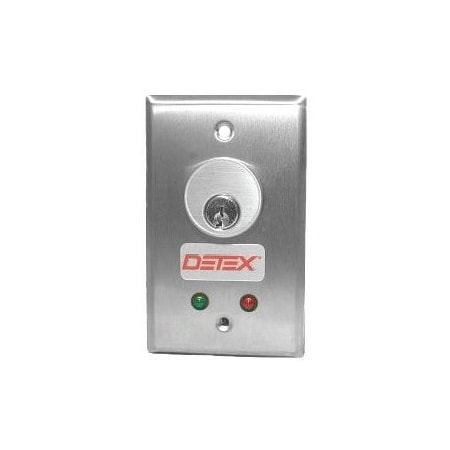 Detex Key Switch Momentary with LED CS-452