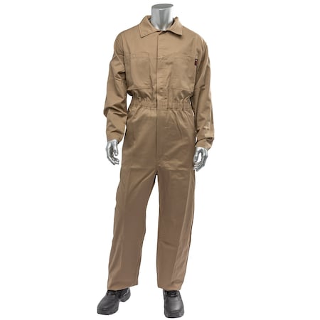Pip AR/FR Dual Certified Economy Coverall with Zipper Closure, 9 Cal/cm2 9100-2000E-TN/2X