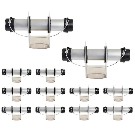 Mytee Products 1Document Holder Registration Card Box Insurance Aluminum 5-3/4inHx2-4/5inW x4inD, 12PK DHx12