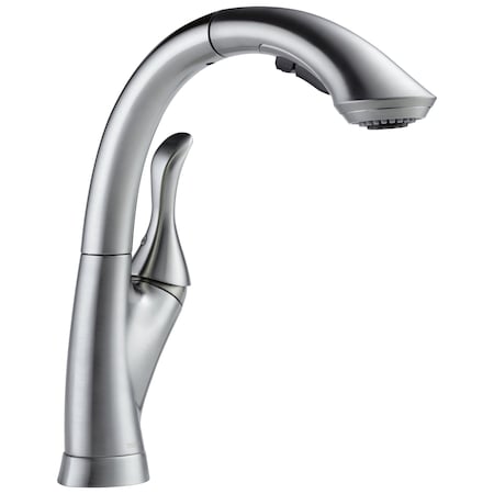Delta Linden Single Handle Pull-Out Kitchen Faucet 4153-AR-DST