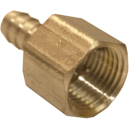 Westlake Pipe & Fittings 3/8'' FPTx1/2'' Brass Hose Barb Adapter 17-7637