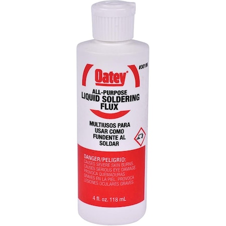 Oatey 4 Oz. No. 11 All-Purpose Soldering Flux Liquid 30106