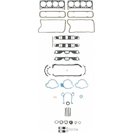Fel-Pro 2806 Full Engine Gasket Set for 326-455 Pontiac FEL2806