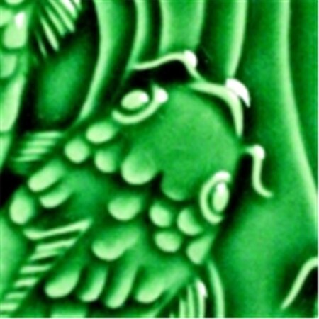 Amaco Non Toxic Glaze & 1 Pint Plastic Jar - Leaf Green Lg-46 351836