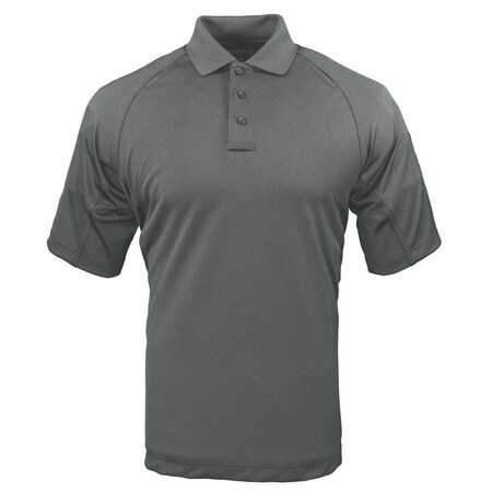 Propper Men's Raglan Utility Polo, Polyester Jersey, Pull On, Grey, Large F5842