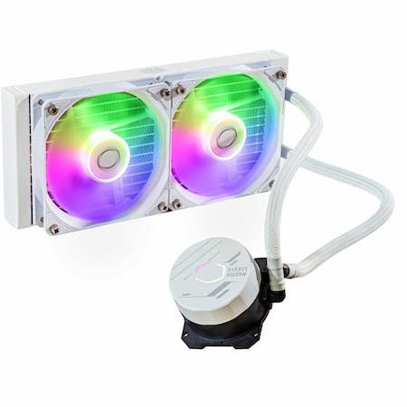 Coolermaster MasterLiquid 240L Core White MLWD24MA18PZRW