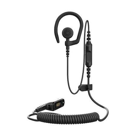 Motorola Earpiece, Black, Ear Hook PMLN8337