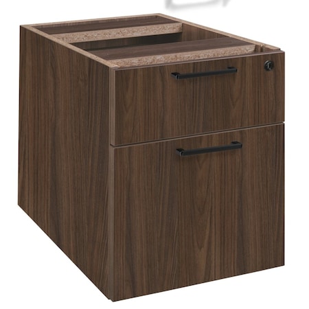 Regency Legacy Box File Pedestal Drawer Unit- Neo Walnut LPBF22NW