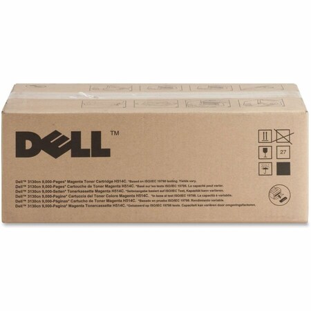 Dell Dell H514C Original Toner Cartridge - Laser - 9000 Pages - Magenta - 1 Each H514C