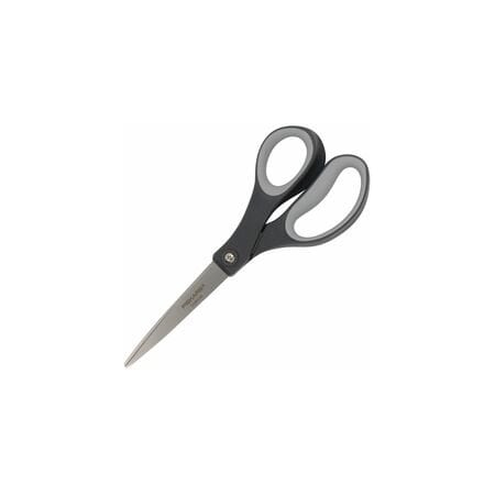 Fiskars Titanium Soft Grip Scissors, Titanium Nitride, Gray, 6PK 1067266