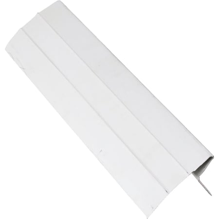 Norwesco D Galvanized Steel Roof & Drip Edge Flashing Wht 516963