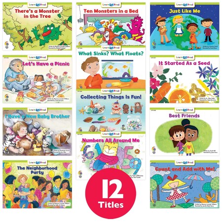 Creative Teaching Press Learn to Read Variety Pack 13, Level F, 12 Titles 18040