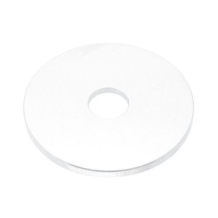 Zoro Select Flat Washer, For Screw Size 3/4 in , PTFE Not Applicable Finish, 5 PK WAS34EW3.0PTFE