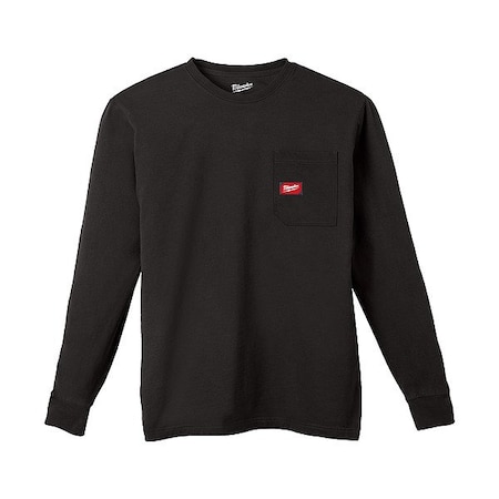 Milwaukee Tool Work Shirt, M, Black, Men's 606B-M