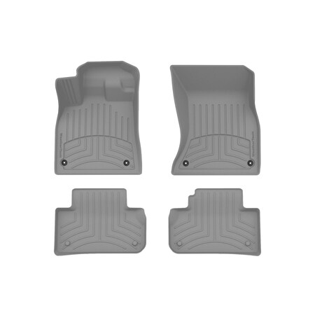 Weathertech Grey, Front and Rear FloorLiner HP 461146-1-2IM