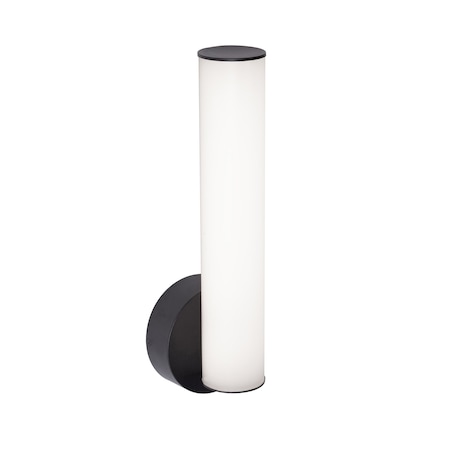 Afx Leia 14in. LED Sconce, 120-277V, 5 CCT, Black LIAS0514LAJUDBK