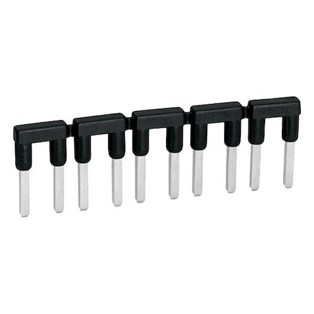 Wago Jumper, Black, Horizontal, Copper, 20 A 862-482