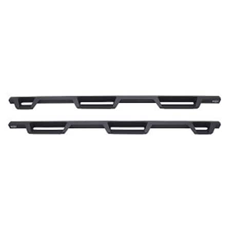 Perfectpitch 56534025 HDX Drop Wheel-to-Wheel Nerf Step Bars for F250 CC 2017 - Black PE3024821