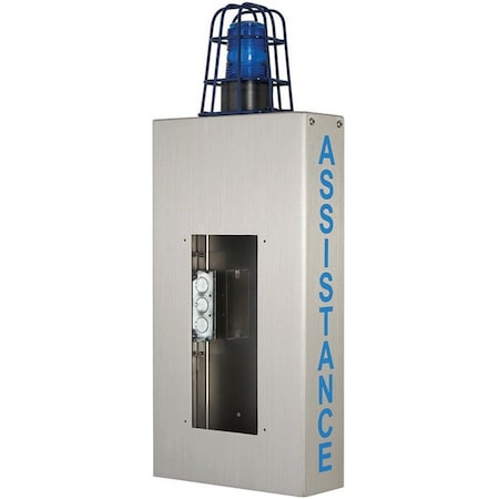 Aiphone Assistance Phone Tower Box, Wall Mount WB-CA