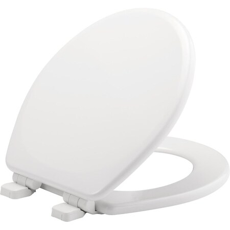 Bemis SEAT TOILET MLDWOOD RND WHITE 43SLOW-000