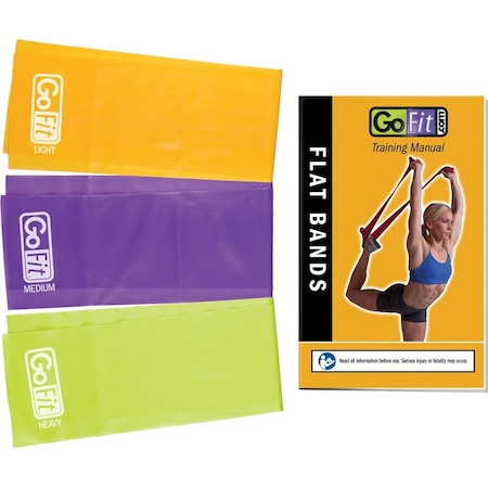 Gofit Latex-Free Flat Bands Set GF-LFFB