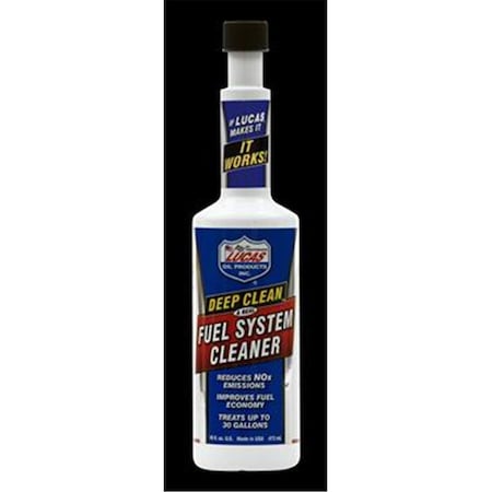 Lucas Oil 10512 16 Oz. Fuel System Cleaner L44-10512