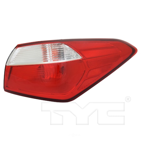 Tyc Capa Certified Tail Light Assembly 11-6603-00-9