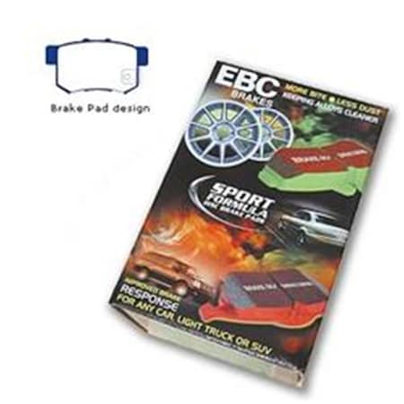 Ebc Brakes DP41193R Yellowstuff Aramid Brake Pads E35-DP41193R