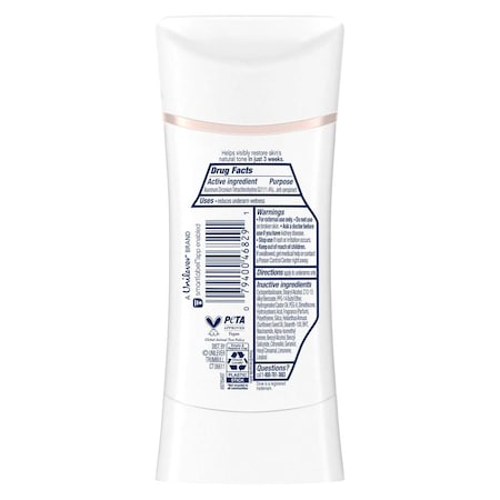 Dove Rosewood and Powder Antiperspirant Deodorant Stick, 2.6 Ounce, 12PK 69737022