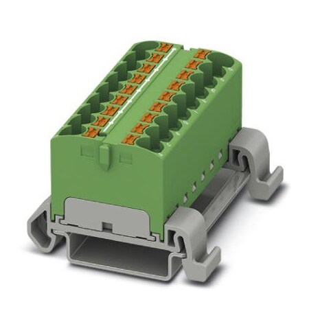 Phoenix Contact PTFIX 18X4-NS35A GN Distribution block 3273710