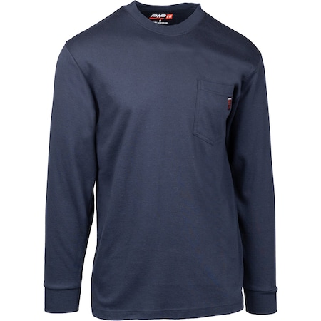Pip AR/FR Long Sleeve T-Shirt 385-FRLS-(NV)-S
