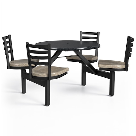 Palmer Hamilton Picnic Table PH-4S36RD-OBSBCAP