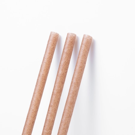 Greenprint Greenprint Agave Based Natural Agave Standard 8.25" Boba Straw, Unwrapped 700 ct BTNA21U