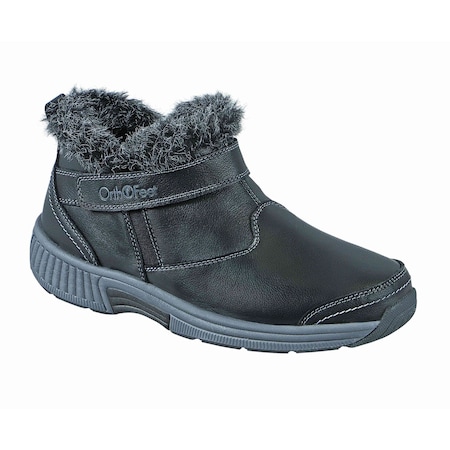 Orthofeet Siena Womens Lace, Zip Boot, Size 5.5 793