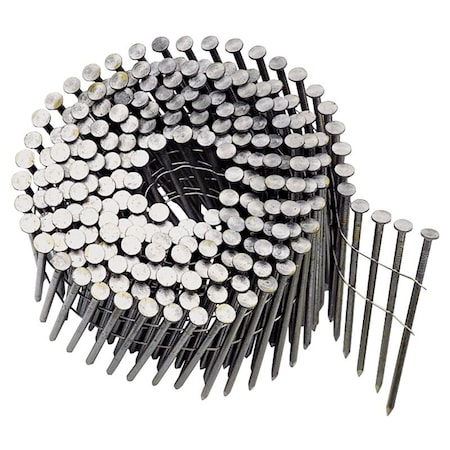 Pro-Fit Collated Framing Nail, 2-3/8 in L, 11.5 ga, Brite, Round Head, 15 Degrees 616453