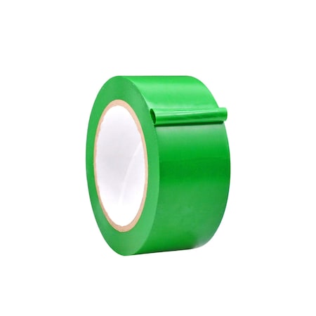 Wod Tape PVC, Kelly Green, 2 inch (48mm) W., 6 mil Thickness, 24 PK WOD VTC366-02000-24-36-KGR