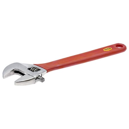 Aven Adjustable Stainless Steel Wrench With Grips - 10 Inch 21190-10G