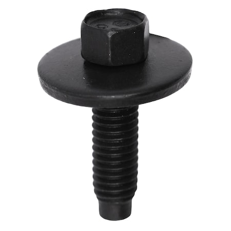 Auveco 6-1.0 x 22mm Hex Head Sems 19mm O.D. - Phosphate, 25PK 12160