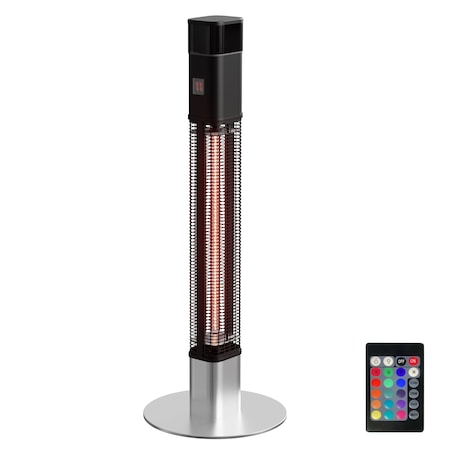 Deko Living 1500W Electric Column Heater with Halogen Tube COH40003