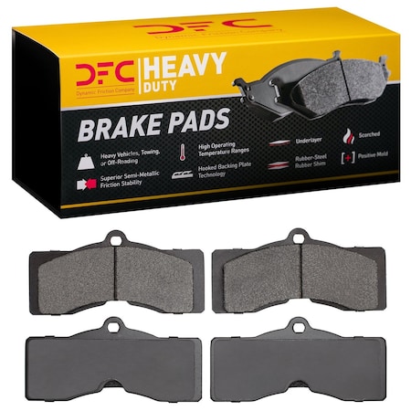 Dfc Heavy Duty, Disc Brake Pad Set,  1214-0008-00