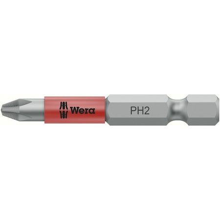 Wera 853/4 ACR SL bits with sleeve, magnetized, PH 2 x 90 mm 5323781001