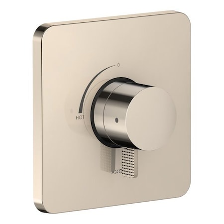 Axor Citterio C Pressure Balance Trim- Cubic Cut in Polished Nickel 49491831