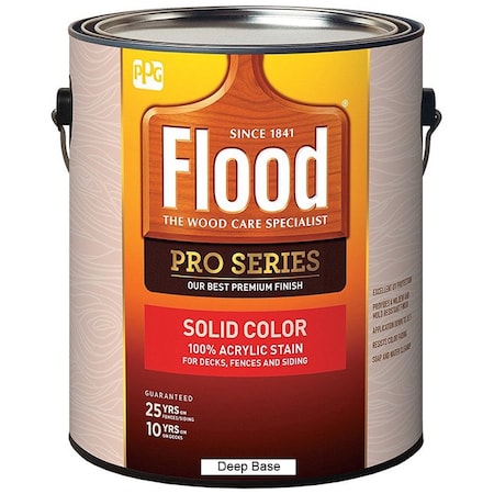 Flood 1 Gal Deep Base Pro Series Solid Color Acrylic Stain FLD822