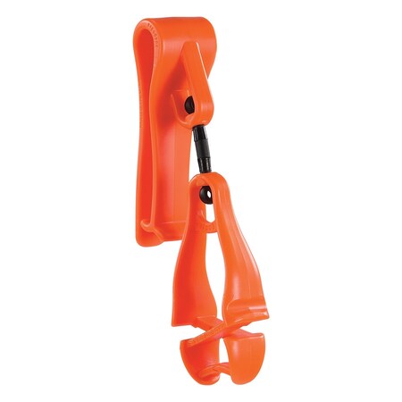 Ergodyne Orange Swiveling Glove Clip Holder - Belt Clip 3425