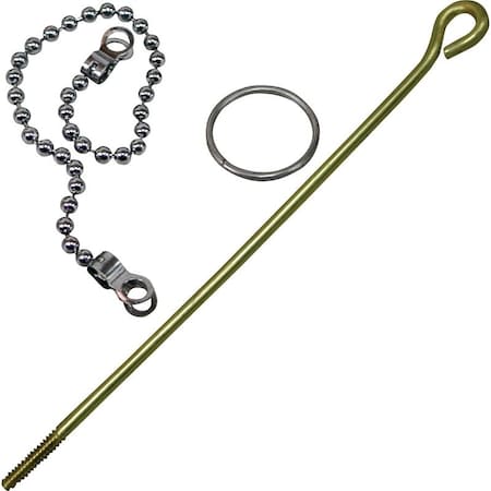 Prosource Toilet Flapper Lift Wire, Brass PMB-197